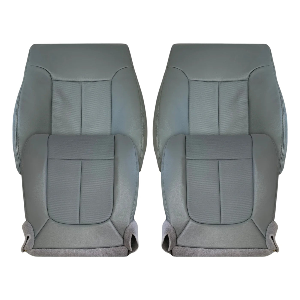 2009-2014 Ford F-150 XL WORK TRUCK in Steel Gray Synthetic Leather: Choose From Variants