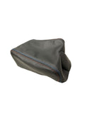 M/Stitching Leather Suede Console Armrest Cover For BMW E36 E46 1991-2005