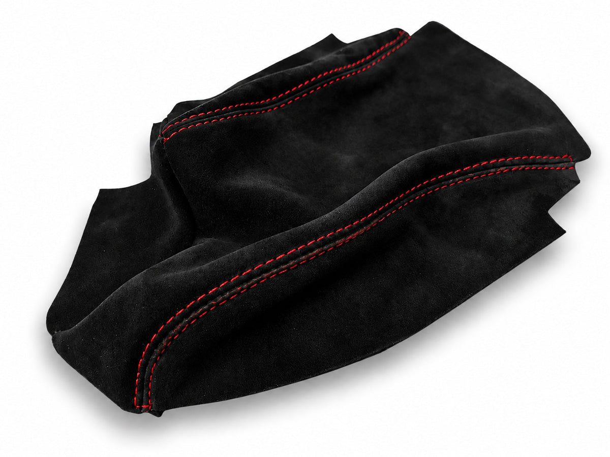 Right Hand Driver Leather Suede Console Armrest Cover For BMW E36 E46 1991-2005