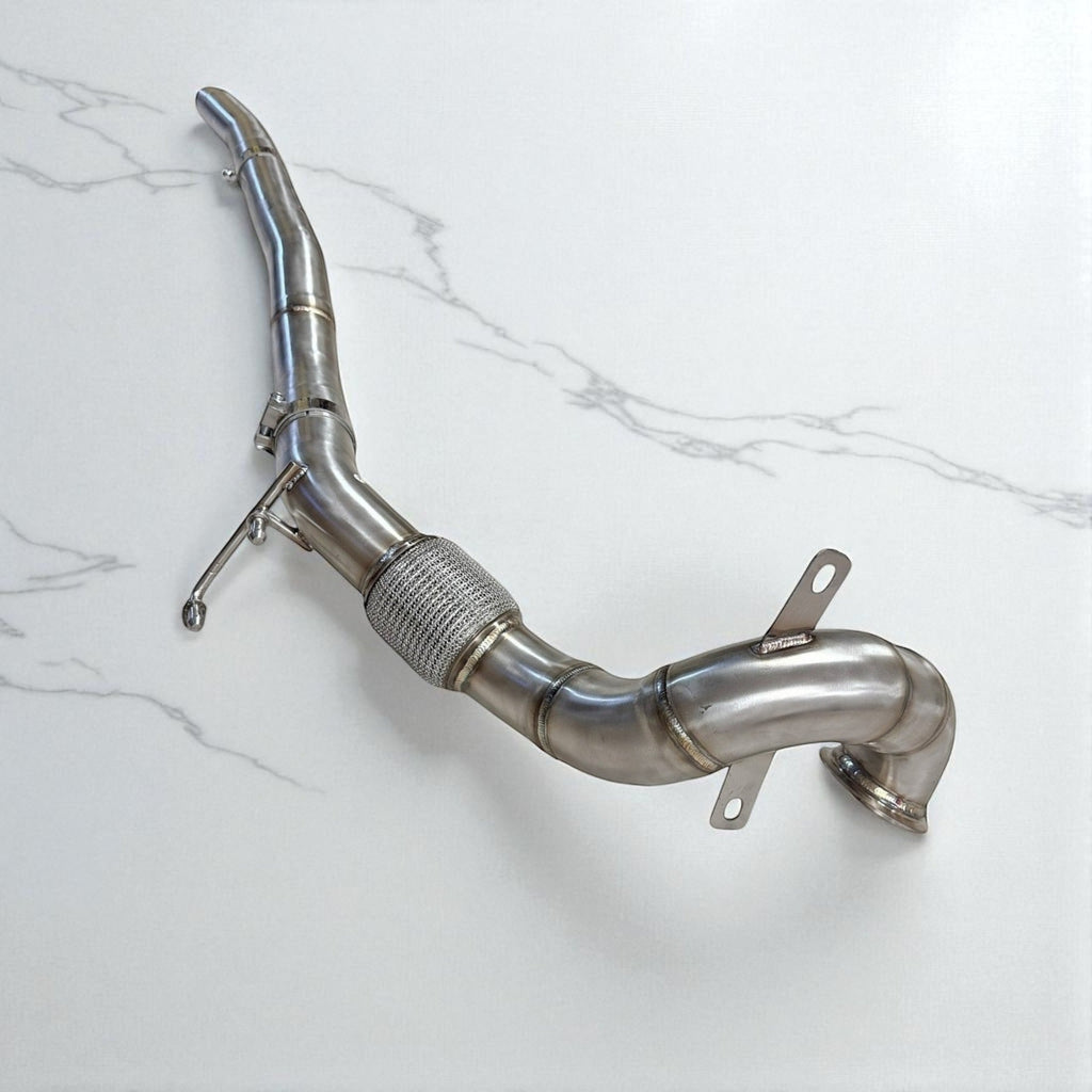 AWD Audi 8V S3 A3 Race Downpipe - 2.0T (Premium Catless & Catted) | Palenon Performance