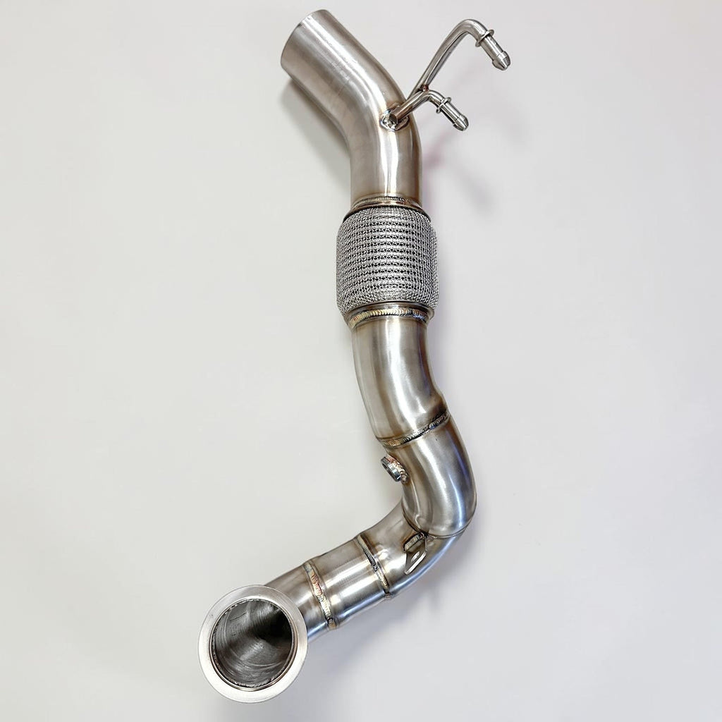 AWD Audi 8V S3 A3 Race Downpipe - 2.0T (Premium Catless & Catted) | Palenon Performance