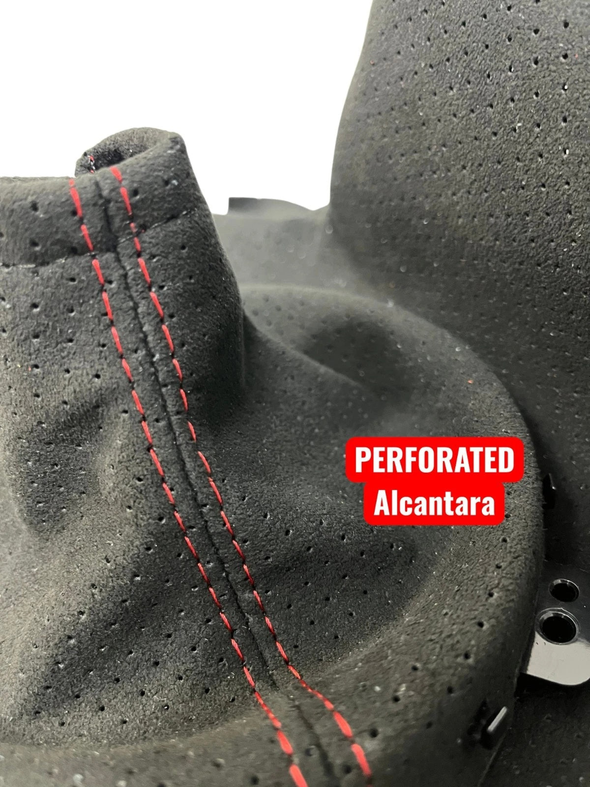 Perforated Alcantara 9002 Shift Parking Brake Boot Cover For Subaru BRZ Toyota GT86 Scion FR-S