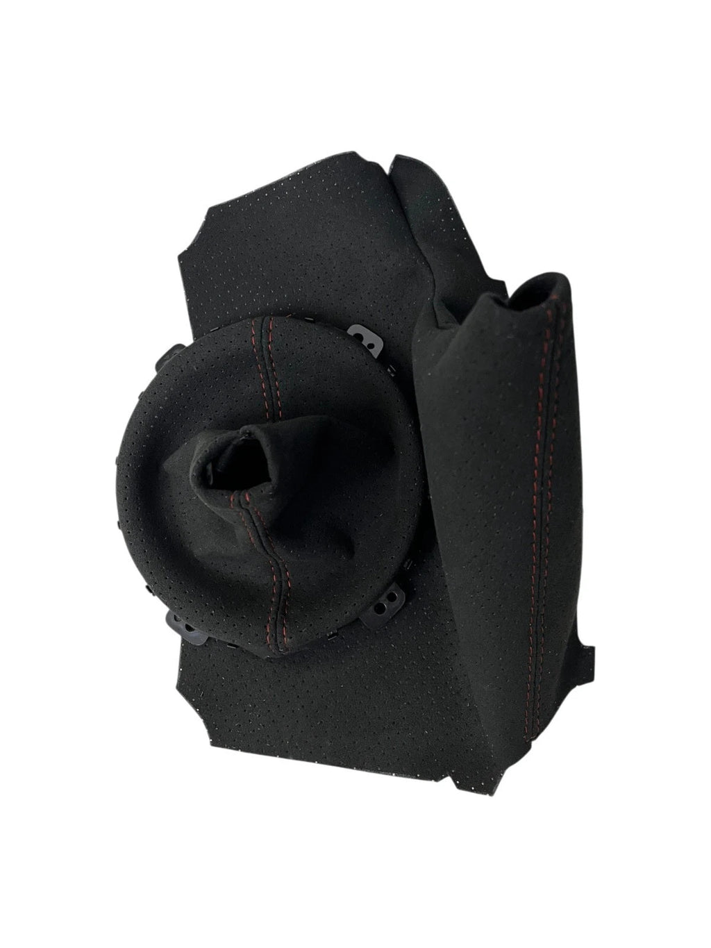 Perforated Alcantara 9002 Shift Parking Brake Boot Cover For Subaru BRZ Toyota GT86 Scion FR-S